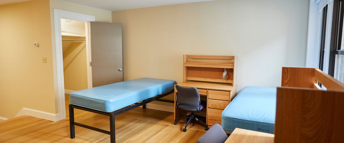 photo of vacant dorm